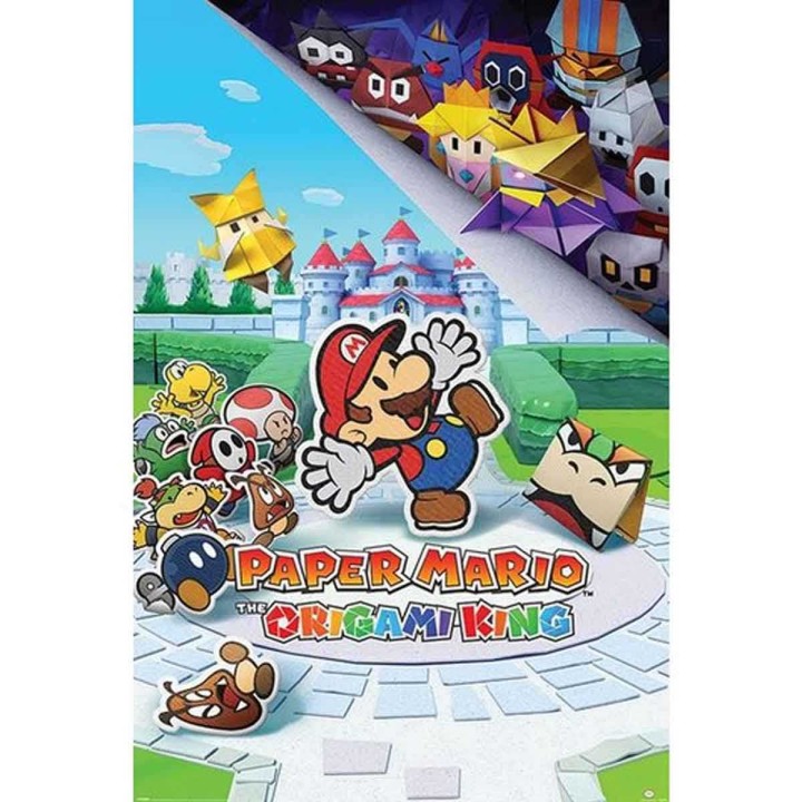 Nintendo Super Mario The Origami King Póster 41(60x91,5 cm)