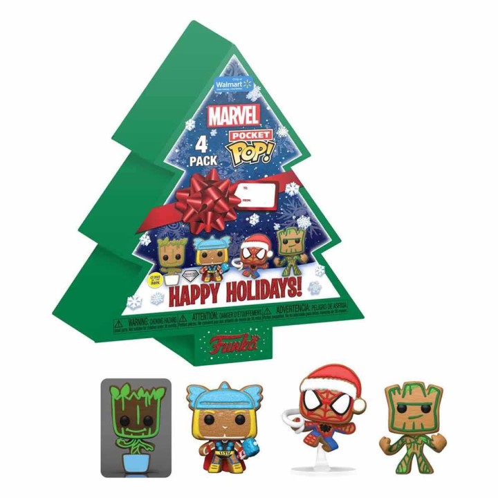 Pocket POP! Happy Holidays! Marvel 4 Pack