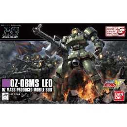 1/144 HGAC 0Z-06MS LEO 0Z Mass Produced Mobile Suit