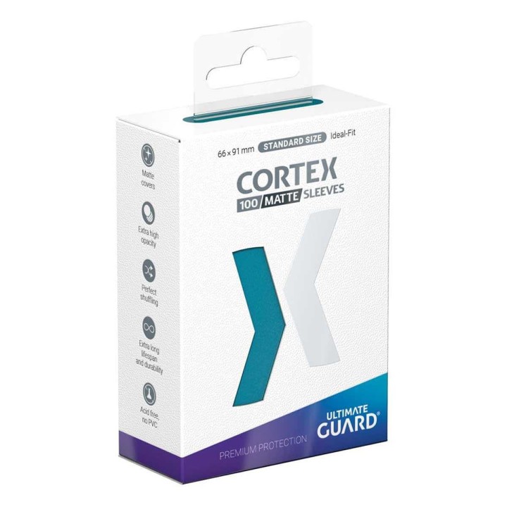 Fundas Mate Tamaño Estándar Petrol Cortex Ultimate Guard