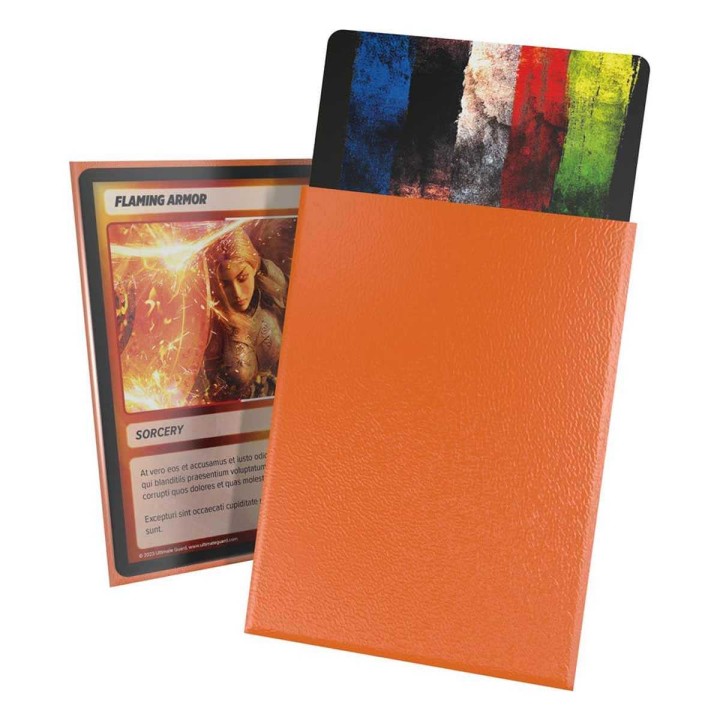 Fundas Mate Tamaño Estándar Orange Cortex Ultimate Guard