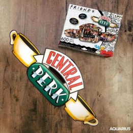 Puzzle Friends Silueta Central Perk 600 Piezas (Dos Caras)