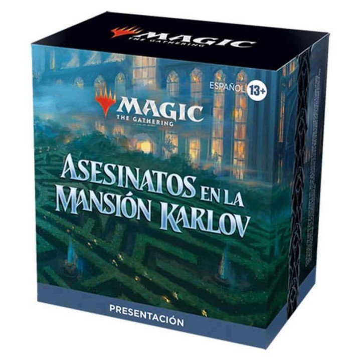 Presentación Asesinatos en la mansión Karlov MTG - Cartoon Corp