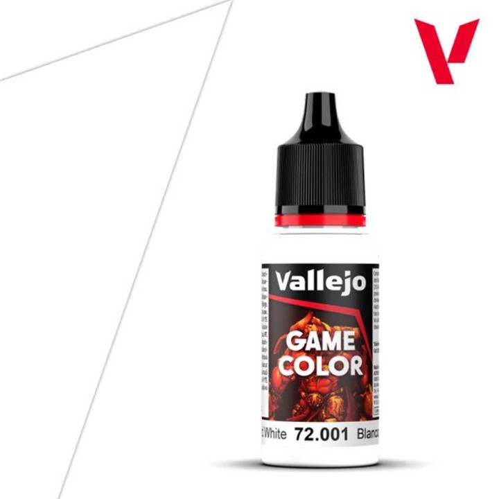Bote de pintura Vallejo Game Color 72001 Blanco Calavera