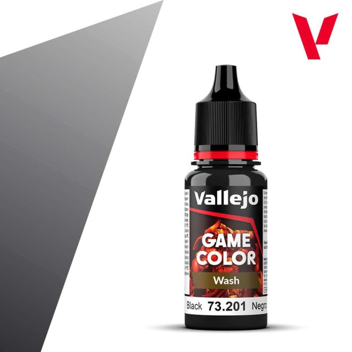 73201 Negro Vallejo Game Color Wash