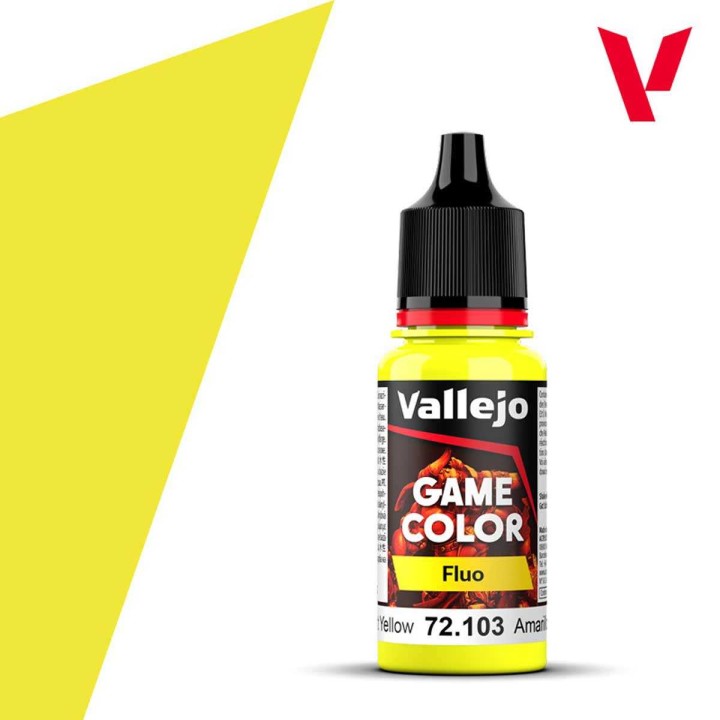 72103 Amarillo Fluorescente Vallejo Game Color Fluo