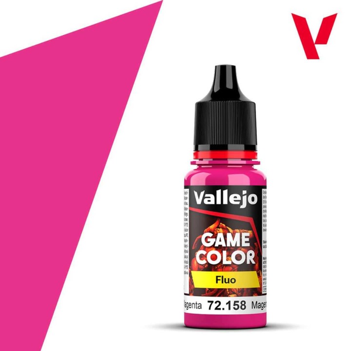 72158 Magenta Fluorescente Vallejo Game Color Fluo