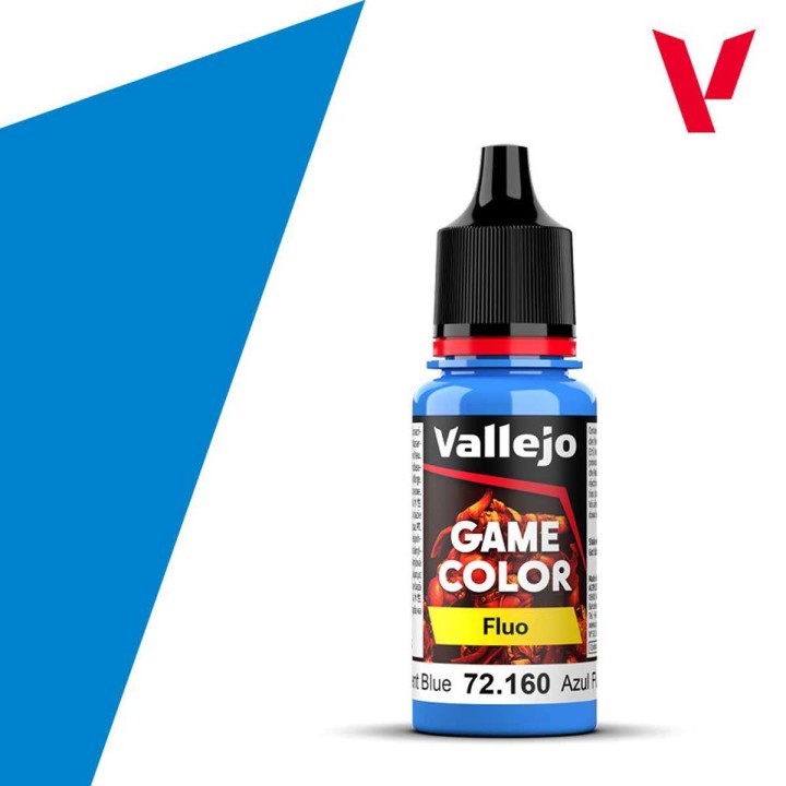 72160 Azul Fluorescente Vallejo Game Color Fluo