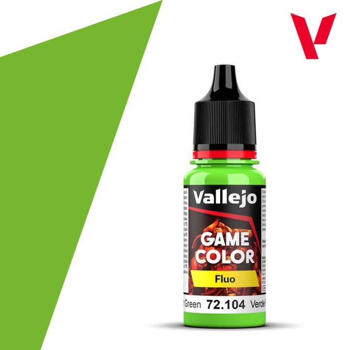 72104 Verde Fluorescente Vallejo Game Color Fluo