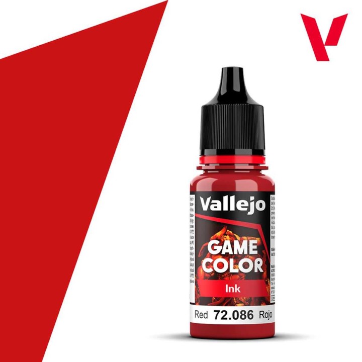 72086 Rojo Vallejo Game Color Ink