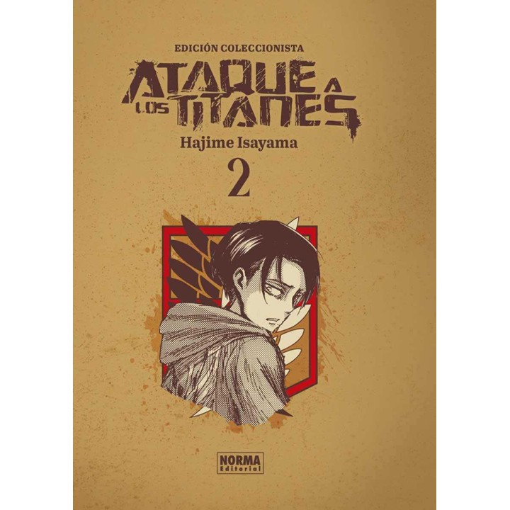 Manga Ataque a los Titanes 02 (Edición Coleccionista)