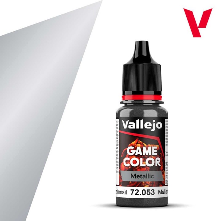 72053 Malla de Acero Vallejo Game Color Metallic