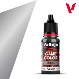 72054 Gris Metalizado Oscuro Vallejo Game Color Metallic