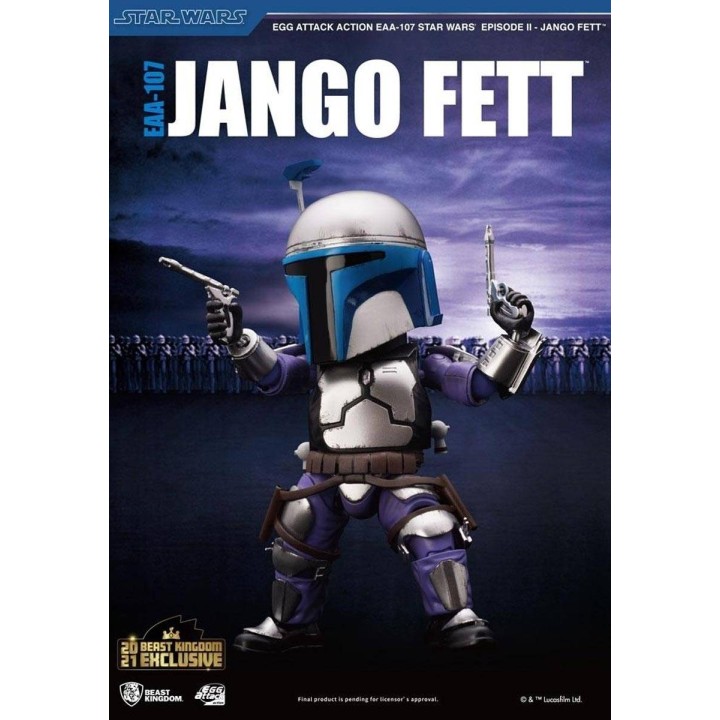 Jango Fett Star Wars Egg Attack Action 107