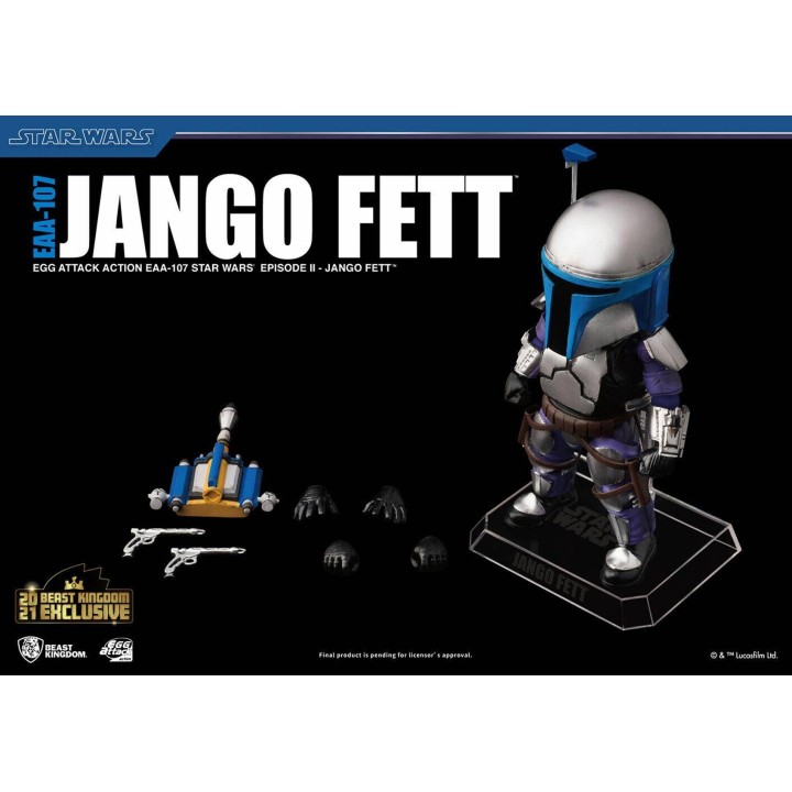 Jango Fett Star Wars Egg Attack Action 107