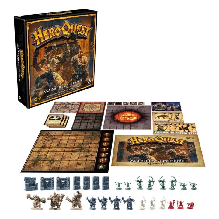 Againts the Ogre Horde Quest Pack HeroQuest (English)