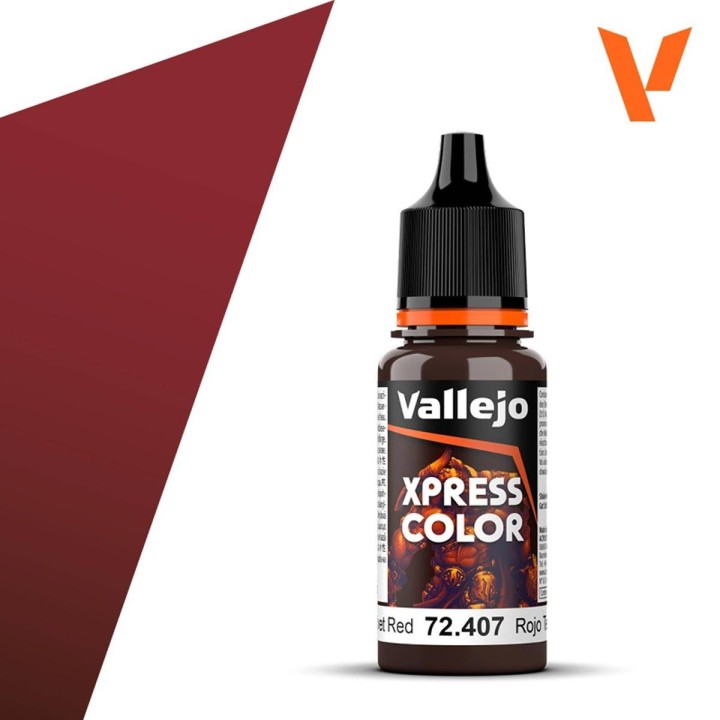 72407 Rojo Terciopelo Vallejo Xpress Color