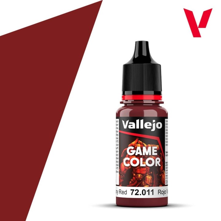 72011 Rojo Visceral Vallejo Game Color