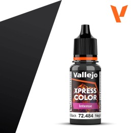 72484 Negro Hospitalario Vallejo Xpress Color Intense