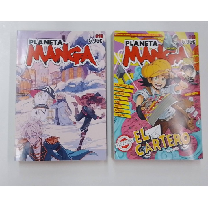 Manga Pack Planeta Manga 15, 18 (Segunda Mano)