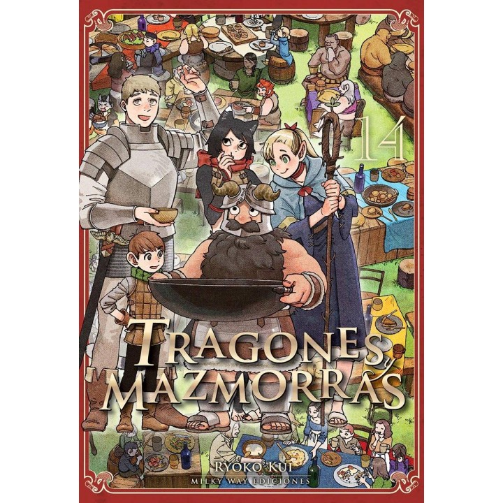 Manga Tragones y Mazmorras 14