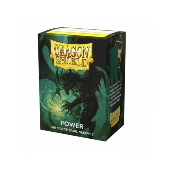 Power Standard Dual Matte Sleeves Dragon Shield
