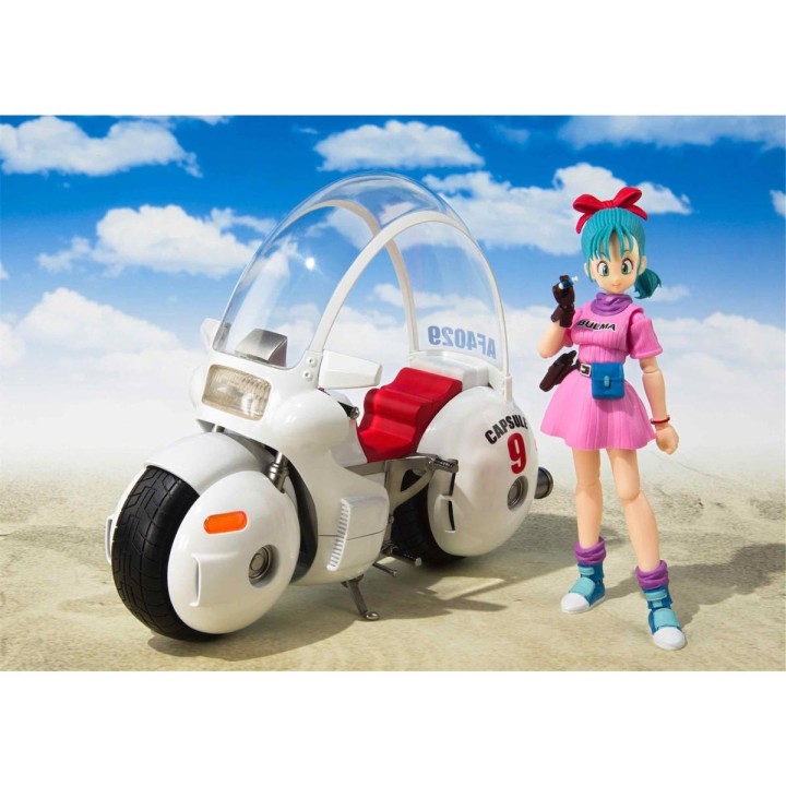 Figura Bulma's Motorcycle Hoipoi Capsule No.9 SHFiguarts