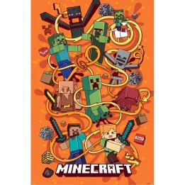 Minecraft Funtage Montage Póster 27 (60x91,5 cm)