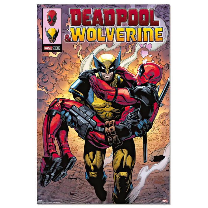 Deadpool y Lobezno 1 Marvel Póster 53 (60x91,5 cm)
