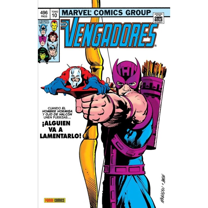Los Vengadores 10 Corte marcial Marvel Gold