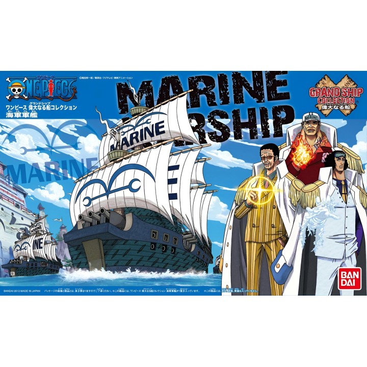 Marine Warship One Piece Grand Ship Collection