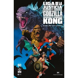 Cómic Liga de la Justicia vs Godzilla vs Kong