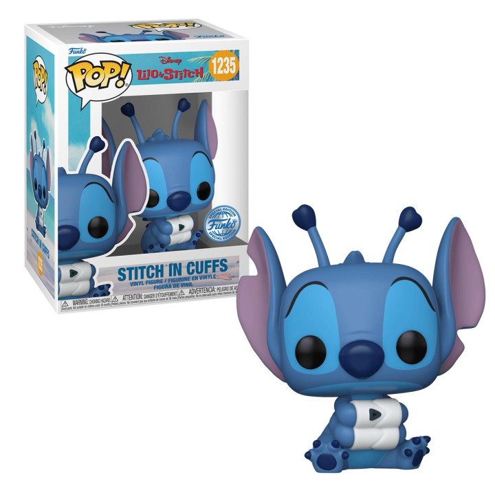 Funko Pop Stitch in Cuffs 1235 Lilo & Stitch (Special Edition)