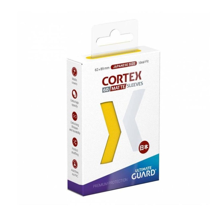 Fundas Mate Tamaño Japonés Yellow Cortex Ultimate Guard