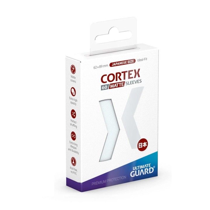 Fundas Mate Tamaño Japonés Transparent Cortex Ultimate Guard