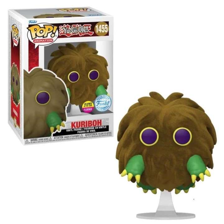 Funko Pop Kuriboh 1455 yu-Gi-Oh! (Glows in the Dark) (Flocked)