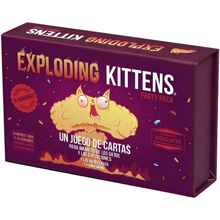 Juego de mesa Exploding Kittens Party Pack (Castellano)