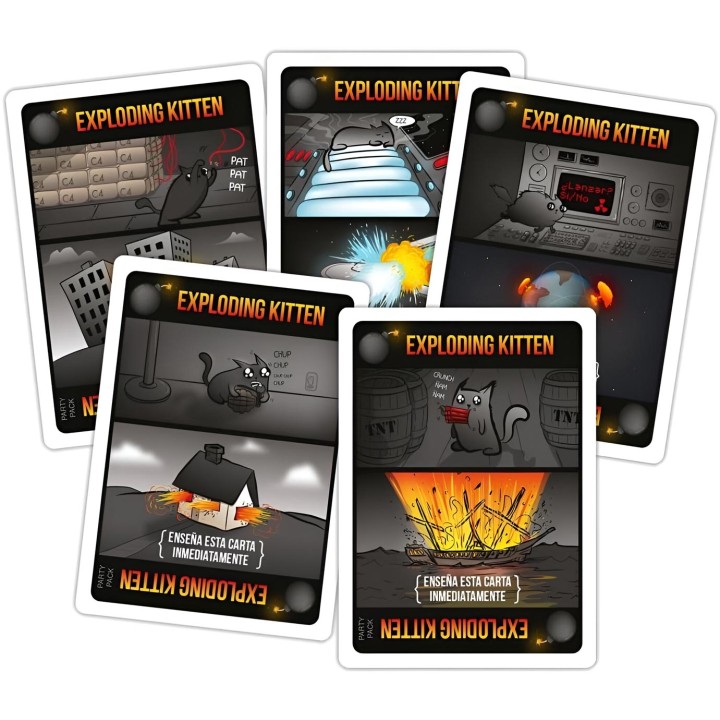 Juego de mesa Exploding Kittens Party Pack (Castellano)