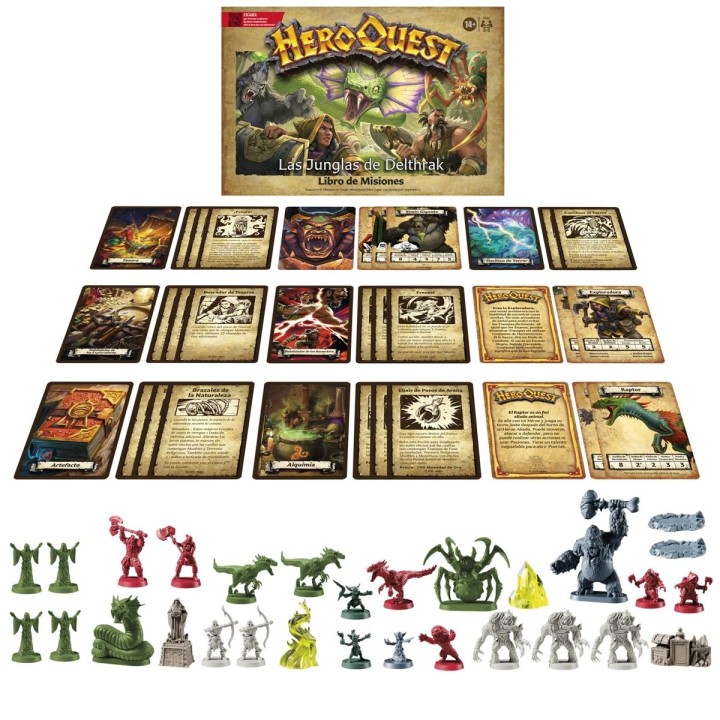 HeroQuest Las Junglas de Delthrak Pack de Mision