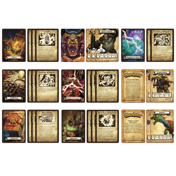 HeroQuest Las Junglas de Delthrak Pack de Mision