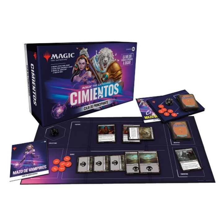 Caja de Principiante de Magic Cimientos Castellano - MTG FUN