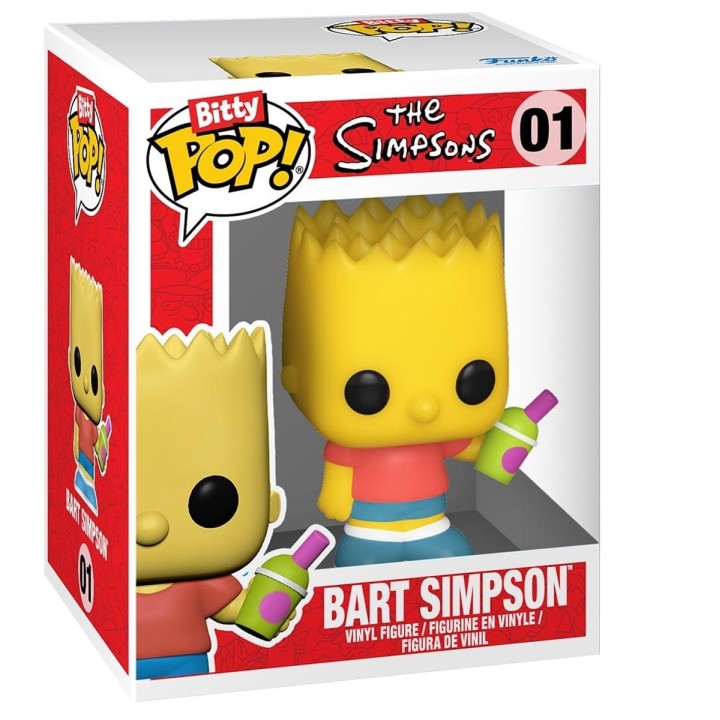 Bitty Pop Towns Bart Simpson and Kwik E Mart