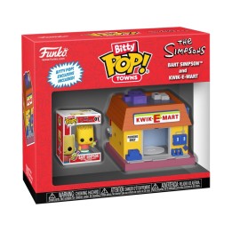 Bitty Pop Towns Bart Simpson and Kwik E Mart