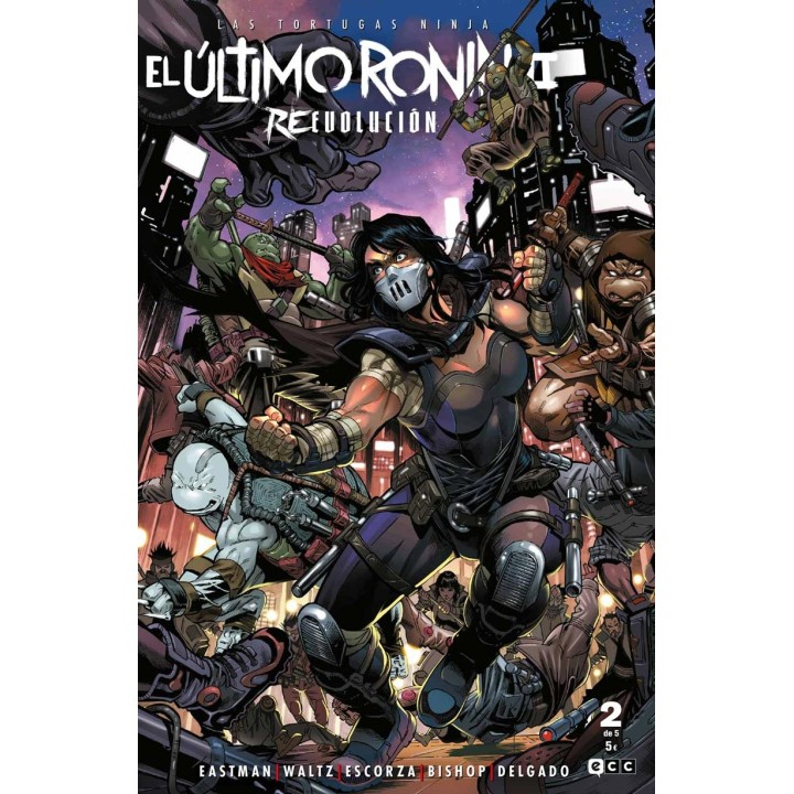 Las Tortugas Ninja El último ronin II Reevolución 02 de 05