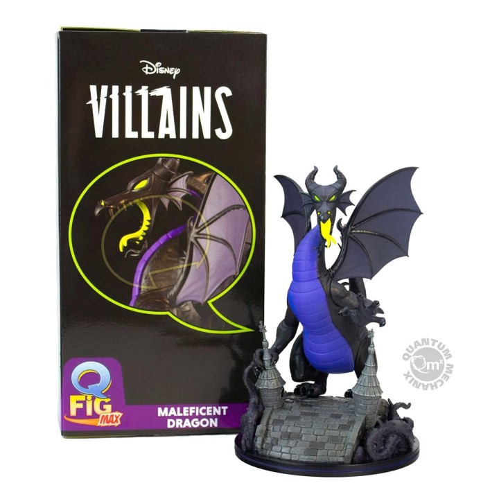 Maleficent Dragon Disney Villains Q Fig Max