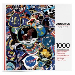 Puzzle Parche de las Misiones de la NASA 1000 piezas