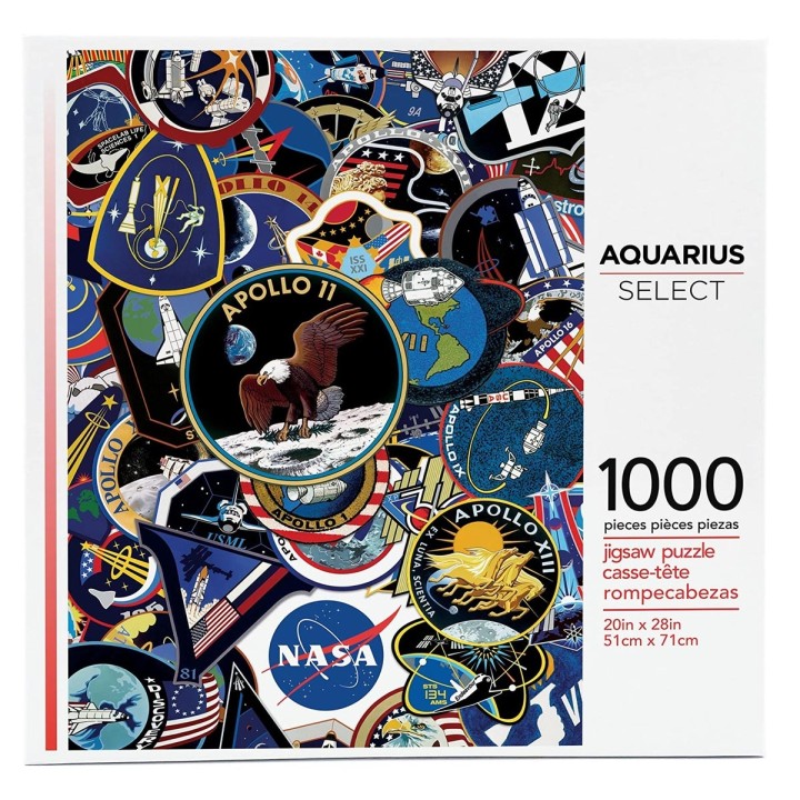 Puzzle Parche de las Misiones de la NASA 1000 piezas