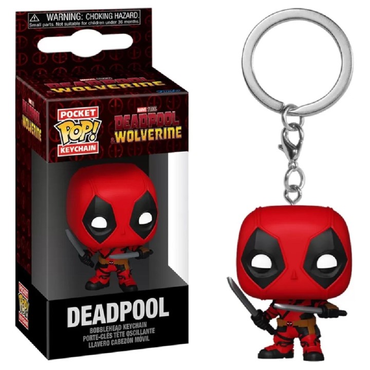 Funko Pop Deadpool Deadpool & Wolverine Llavero