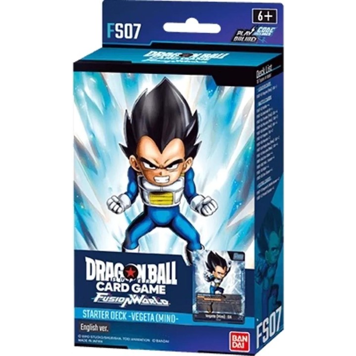 Vegeta Mini Starter Deck Dragon Ball Super Card Game Fusion World FS07
