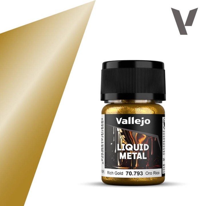 70793 Oro Rico Liquid Metal Vallejo